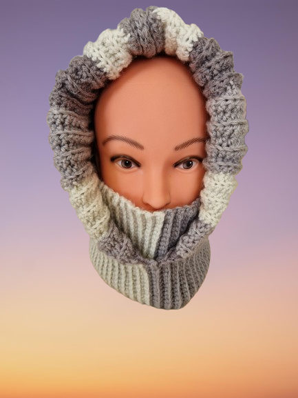 Cappuccio a collo alto