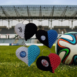 Portachiavi squadra del cuore