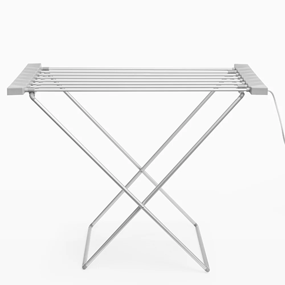 Stendibiancheria Elettrico 120W Stendino in Alluminio Pieghevole Asciugabiancheria - immagine 5