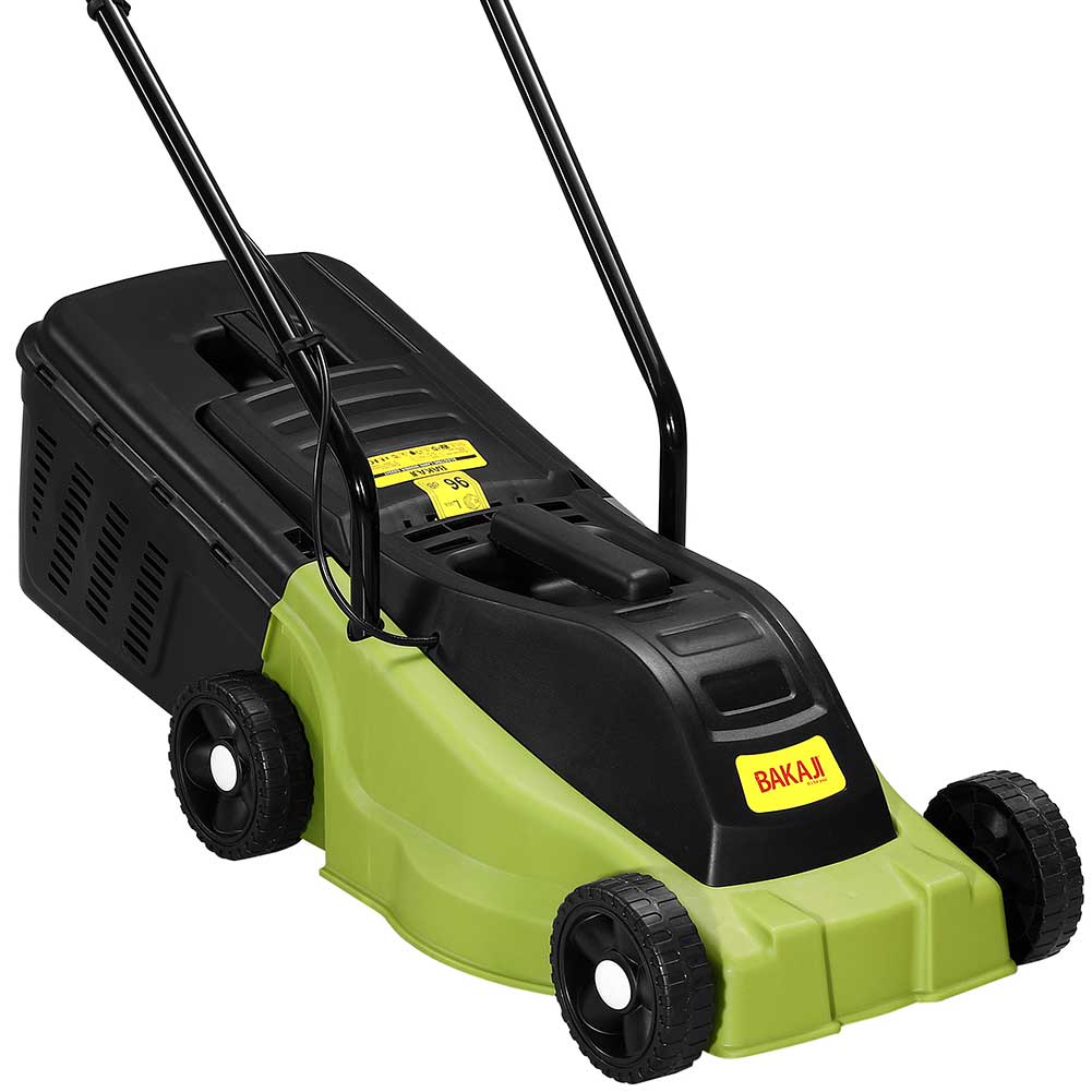 Tagliaerba Elettrico 1000W Rasaerba 30cm Regolabile con Serbatoio Raccolta 25LT - immagine 3