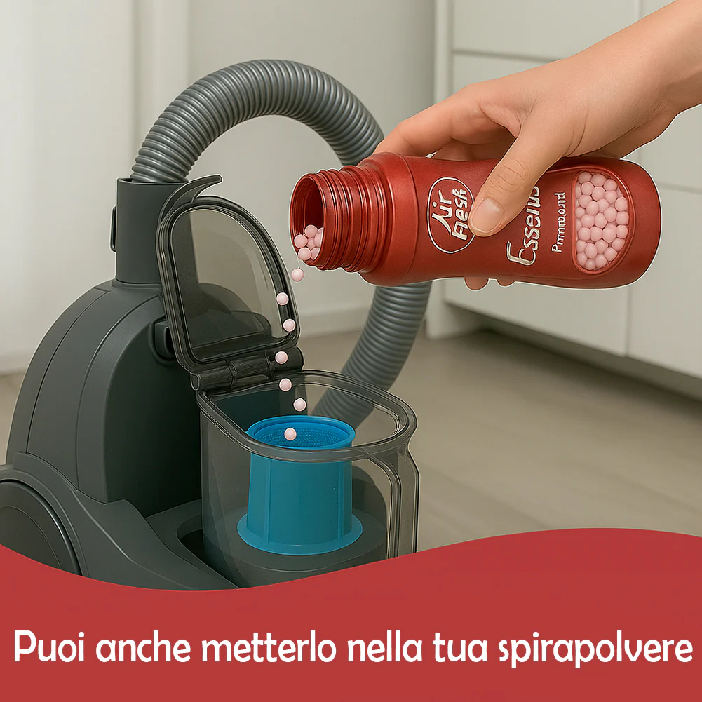 Air Fresh Cristalli Profumati Bucato e Aspirapolvere 6x275gr Fragranza Intensa Primavera - immagine 3