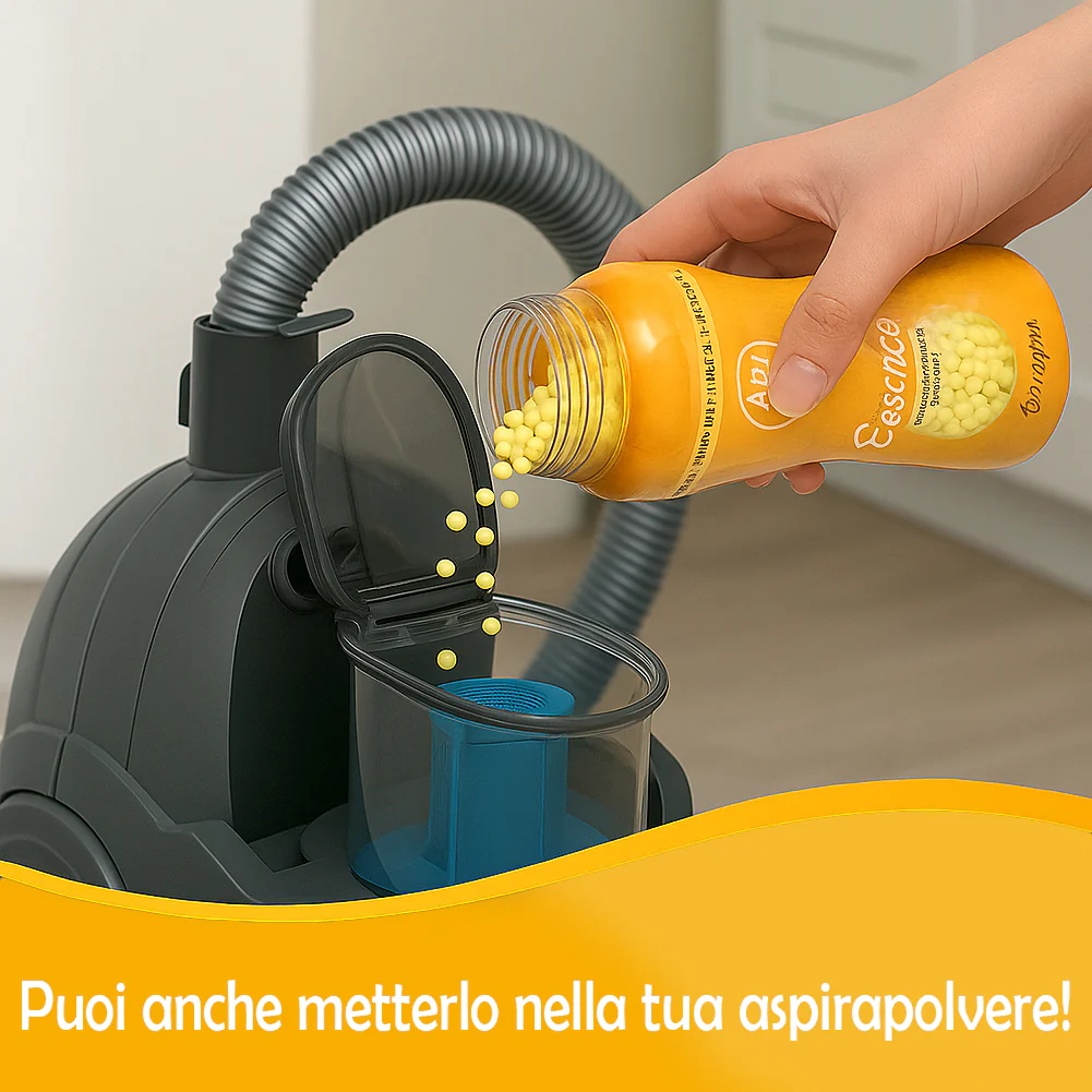 Air Fresh Cristalli Profumati Bucato e Aspirapolvere 6x275gr Fragranza Intensa Vaniglia - immagine 3