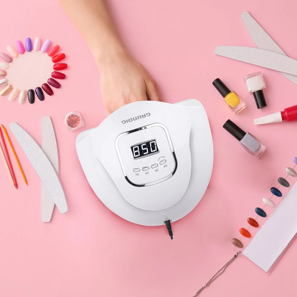 Lampada Unghie UV LED 12W Grundig Timer Digitale Asciugatura Rapida Smalto Gel