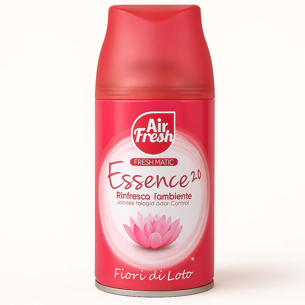 Air Fresh Deomatic Ricariche Profumatore Ambiente 6x250ml Spray Fiore di Loto Antiodore - immagine 7