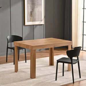 Tavolo da Pranzo Allungabile 120-200 cm Cucina Soggiorno Moderno 4/6 posti Quercia