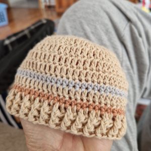 Cuffietta bebè 0-3 mesi