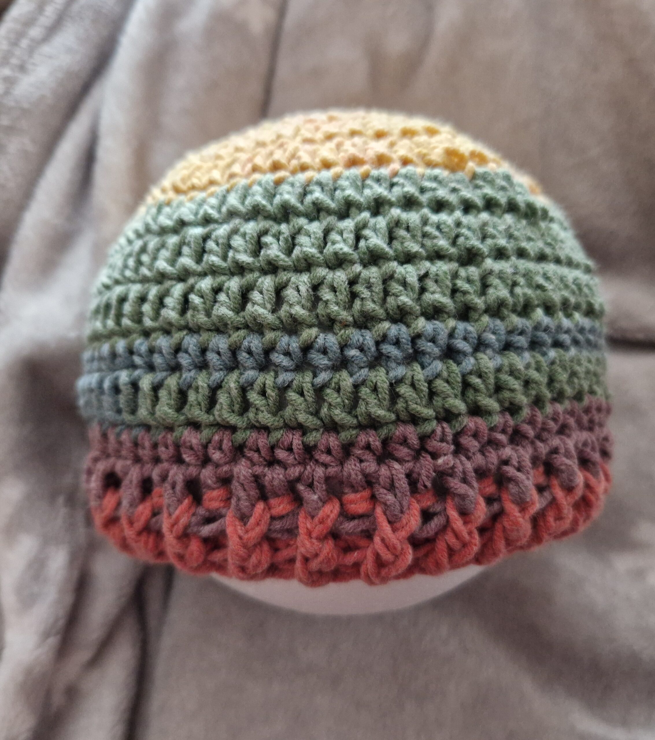 Cuffietta bebè 6 mesi