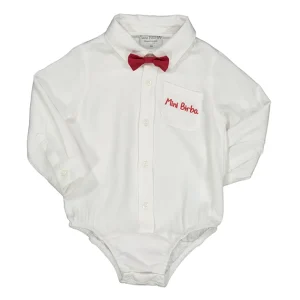 CAMICIA BODY VAIELLA C/PAPILLON BIMBO BIRBA 70003 3-24M