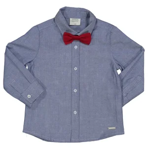 CAMICIA OXFORD C/PAPILLON BIMBO BIRBA 70009 4-7A