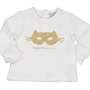 TSHIRT JERSEY STRETCH CARBON BIMBA BIRBA MAULI 3-24M 74024