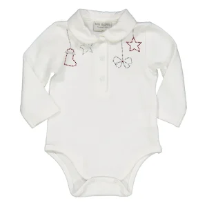 TSHIRT BODY INTERLOCK STRETCH SME BIMBA BIRBA MAULI 3-24M 74025