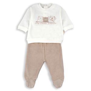 TUTINA BIMBO/A UNISEX 2 PEZZI 0/6 MESI BABYBOL ART.240020