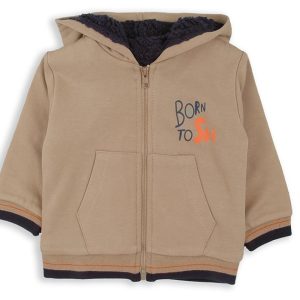 FELPA CON CAPPUCCIO BIMBO BABYBOL 3M-8A 242417