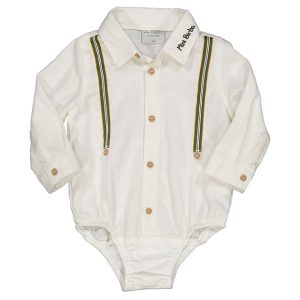 CAMICIA BODY FLANELLA BIMBO 3/30m MAULI 30005