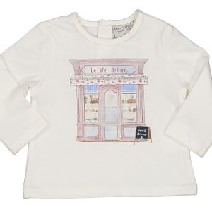 TSHIRT JERSEY STRETCH CARBON BIMBA 3/30m MAULI 34005