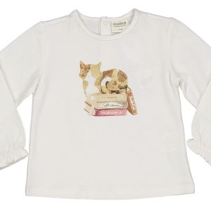 TSHIRT JERSEY STRETCH CARBON BIMBA 4/10a MAULI 34036