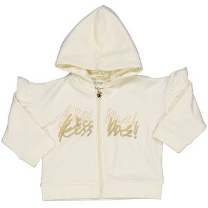 CARDIGAN C/CAPPUCCIO FELPA STRETCH GARZATA E SME BIMBA 12/36m MAULI 36017