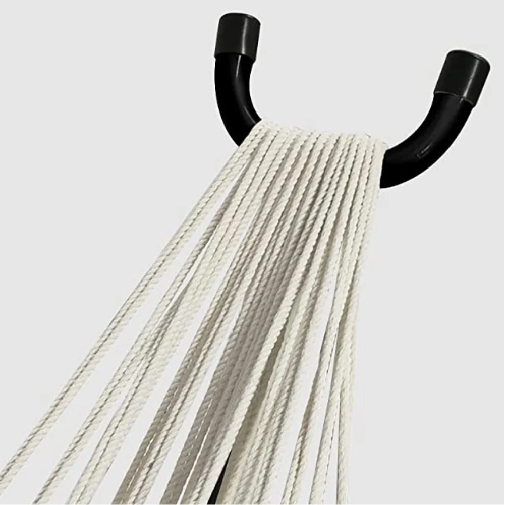 Amaca Brasiliana da Giardino con Supporto Metallo Giardino Campeggio Blu - immagine 4