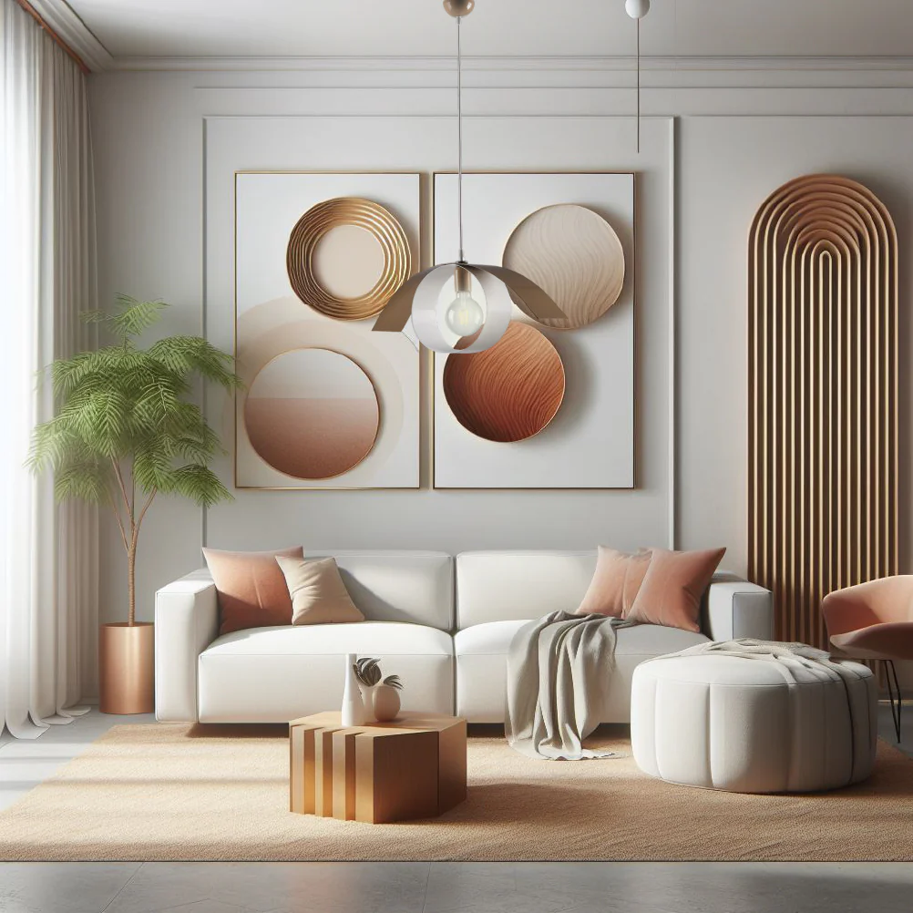 Lampadario Sospensione Metallo Verniciato Gegge 1 luce E27 Bianco/Tortora - immagine 7