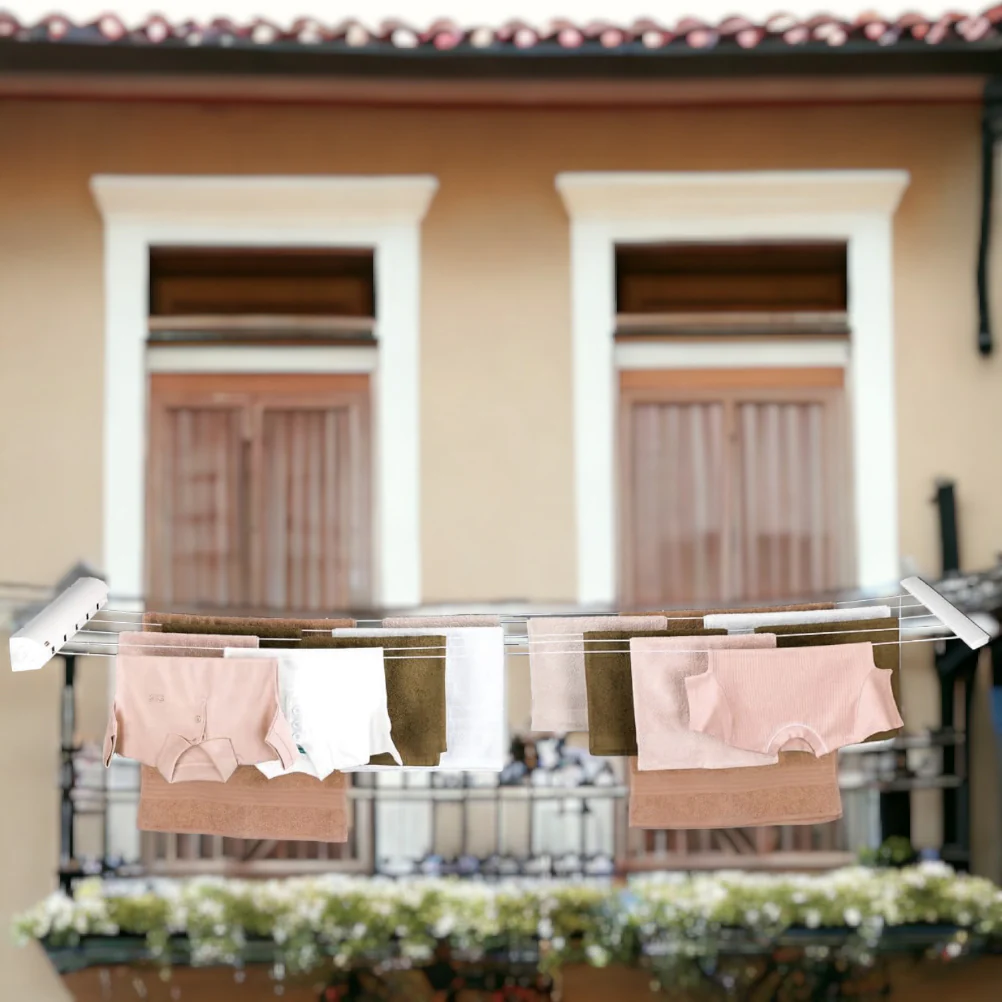 Stendino Estendibile 5 Corde Estensione fino a 3.6 mt uso Interno Casa Hotel B&B - immagine 3