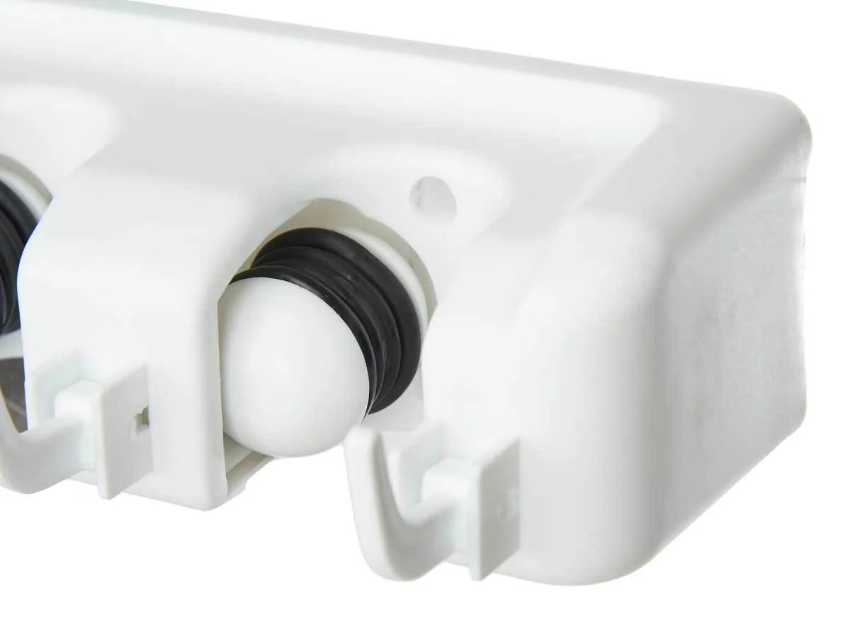 Supporto per Manici a muro 5 Posti 44.8 x 7 x 12.5 cm Organizer Casa Lavoro - immagine 5