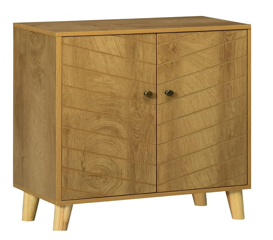 Mobile Credenza 2 ante Stile Vintage 60x30 H76cm - immagine 5