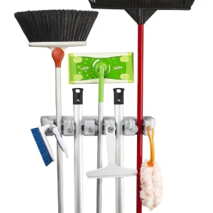 Supporto per Manici a muro 5 Posti 44.8 x 7 x 12.5 cm Organizer Casa Lavoro