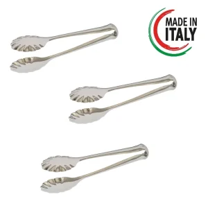 Kit 3pz Molla Pane Hotel Acciaio Inox 18/C 24cm Lavabile in lavastoviglie