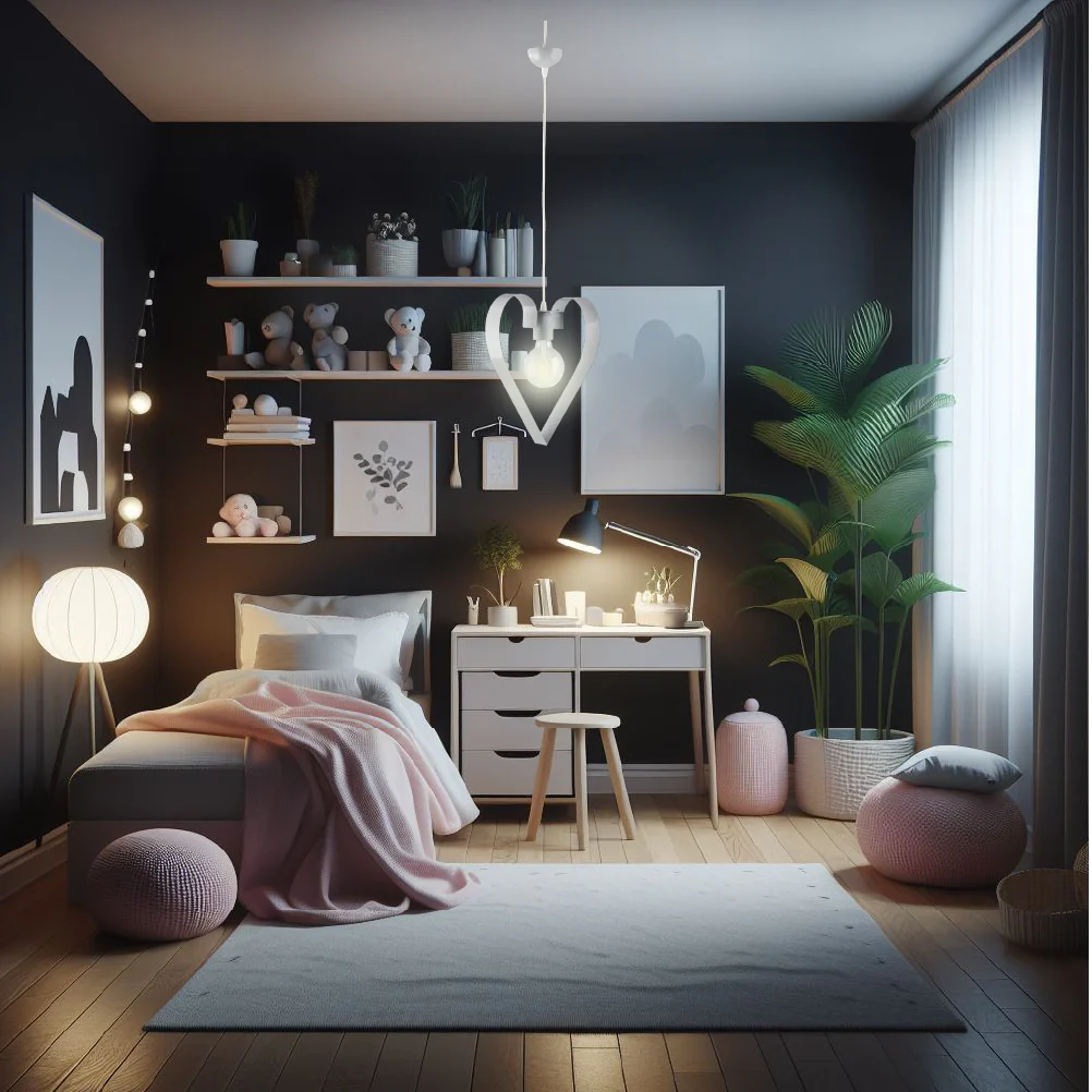 Lampadario Sospensione Metallo Colorato Lavorato a Mano 1luce E27 57W Grigio - immagine 5