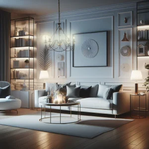 Lampadario Sospensione Metallo Verniciato Assia  5 luci E14 Marrone Oro Classico