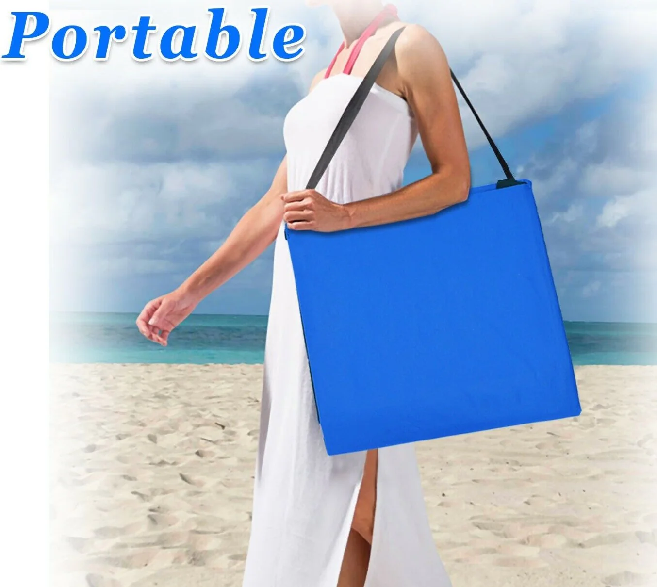 Stuoia Lettino Spiaggia 2pz Spiaggina Mare Prendi Sole Pieghevole Colori Misti - immagine 6