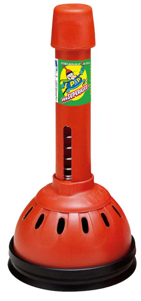 Sturalavello Super Asco a Molla Brevettato Made in Italy Manico Snodabile H 23.5 - immagine 3