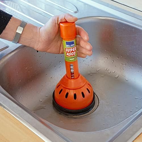 Sturalavello Super Asco a Molla Brevettato Made in Italy Manico Snodabile H 23.5 - immagine 6