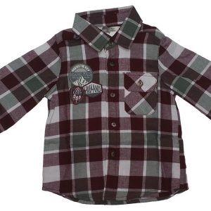 CAMICIA BIMBO SCOZZESE MAULI 6-30M ART.70004