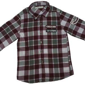 CAMICIA BIMBO SCOZZESE MAULI 2-10A ART.70497