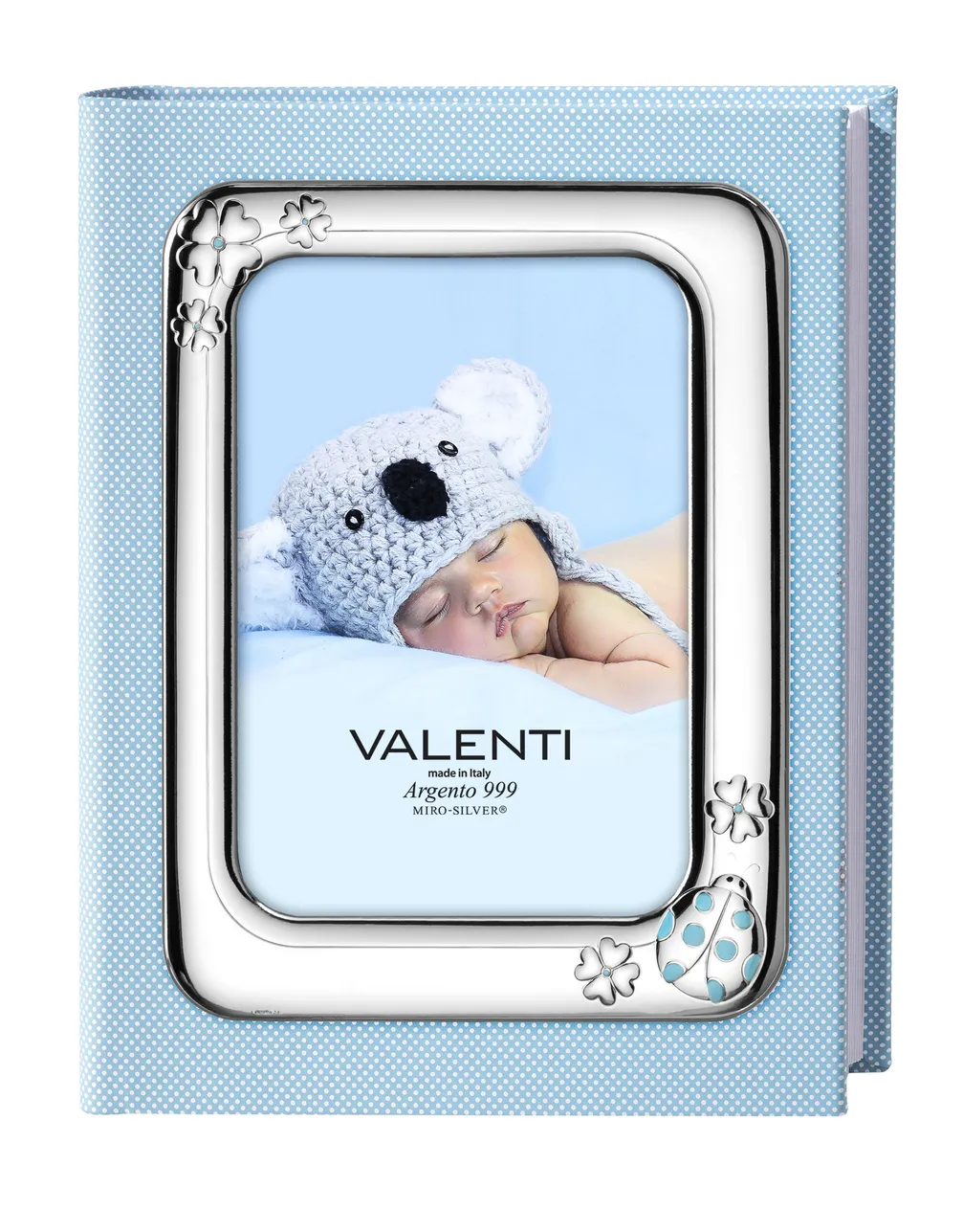 album bimbo “coccinella” retro legno