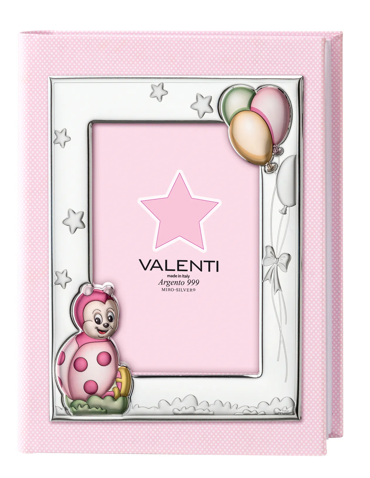 album con cornice “coccinella”