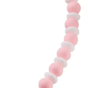 spilla portaciuccio in silicone “orsetto cuore”