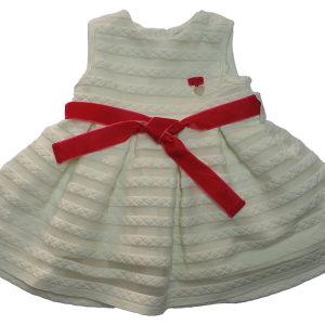 ABITO BIMBA S/M TESSUTO LAVORATO RIG MAULI 6-30M ART.75323