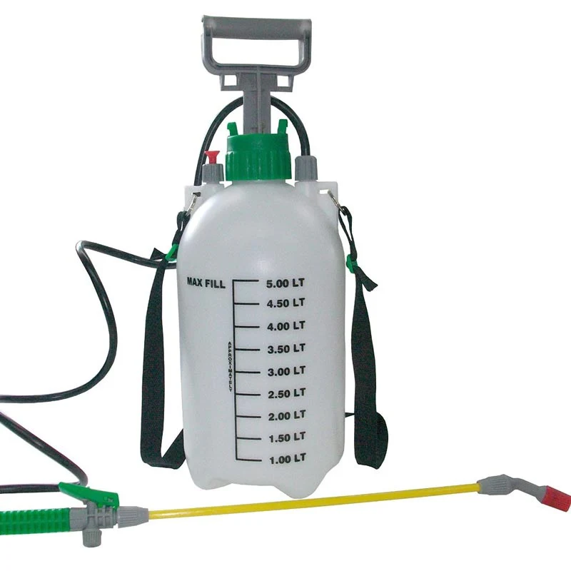 Spruzzatore Nebulizzatore 5 Lt a Tracolla Spruzzatore A Pompa 2.7 bar con Pistola - immagine 7