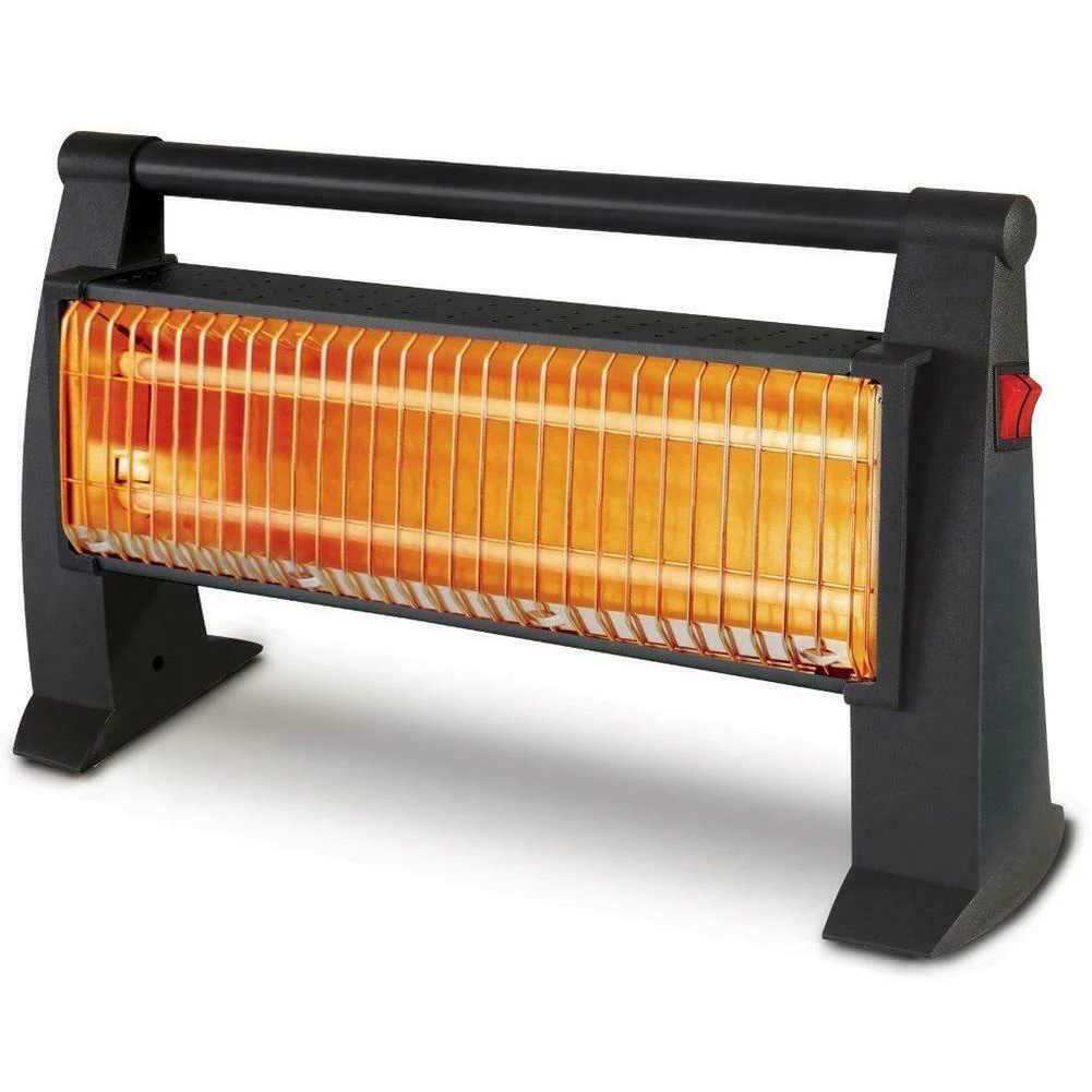 Stufa Riscaldatore Portatile al Quarzo 1200W 50cm Riscaldatore a Infrarossi - immagine 6