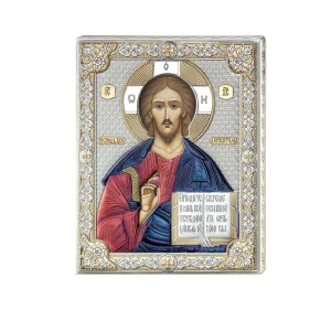icona” Christ” colorata – 13×18 cm