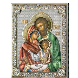 icona “Sacra Famiglia” colorata – 20×25 cm