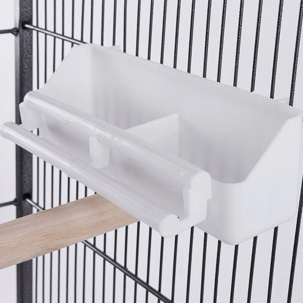 Voliera per Uccelli Pappagalli Canarini Parrocchetti 160cm Gabbia Grande Metallo - immagine 8