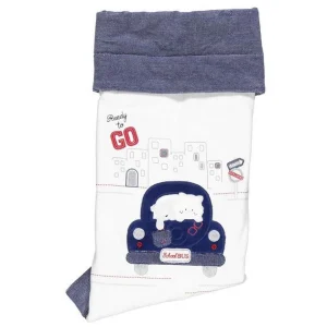 COPERTINA IN CINIGLIA CON RICAMO BIRBA COD.59996