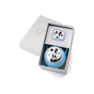 set 2 pz (box + spilla portaciuccio) Mickey mouse