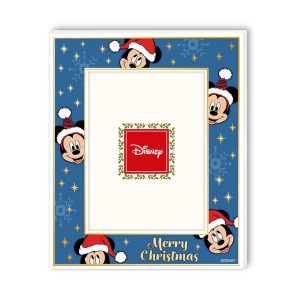 Portafoto con dettagli in argento Disney Natale Topolino – 13x18cm