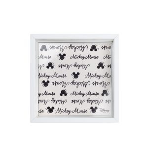 Vuotatasche in legno Disney Mickey e Minnie – 18x18x4 cm