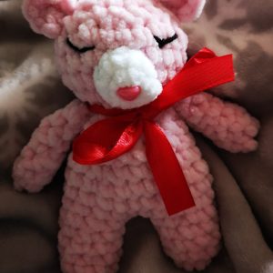 Orsetto rosa morbido