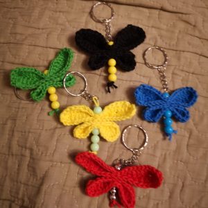 Libellula portachiavi